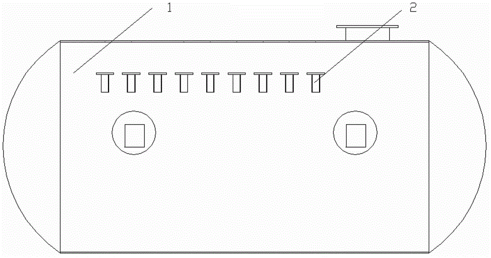 An electric heating molten salt furnace