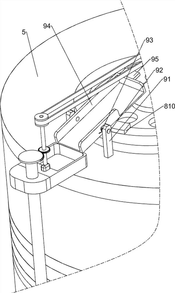 Cutting fluid recycling device for high-grade numerical control machine tool