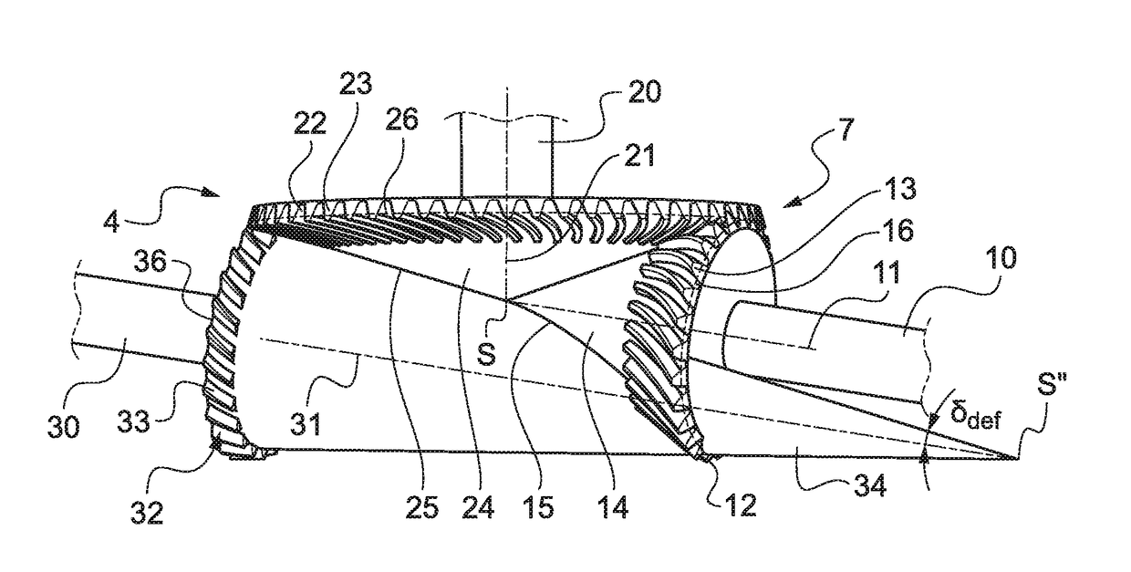 Mechanical system for transmitting motion and an aircraft fitted with a corresponding system