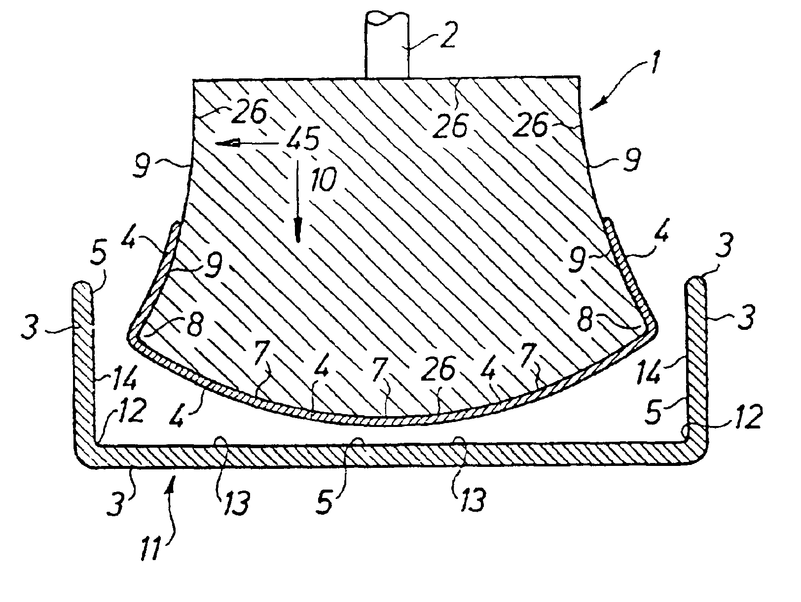 Tamp pad