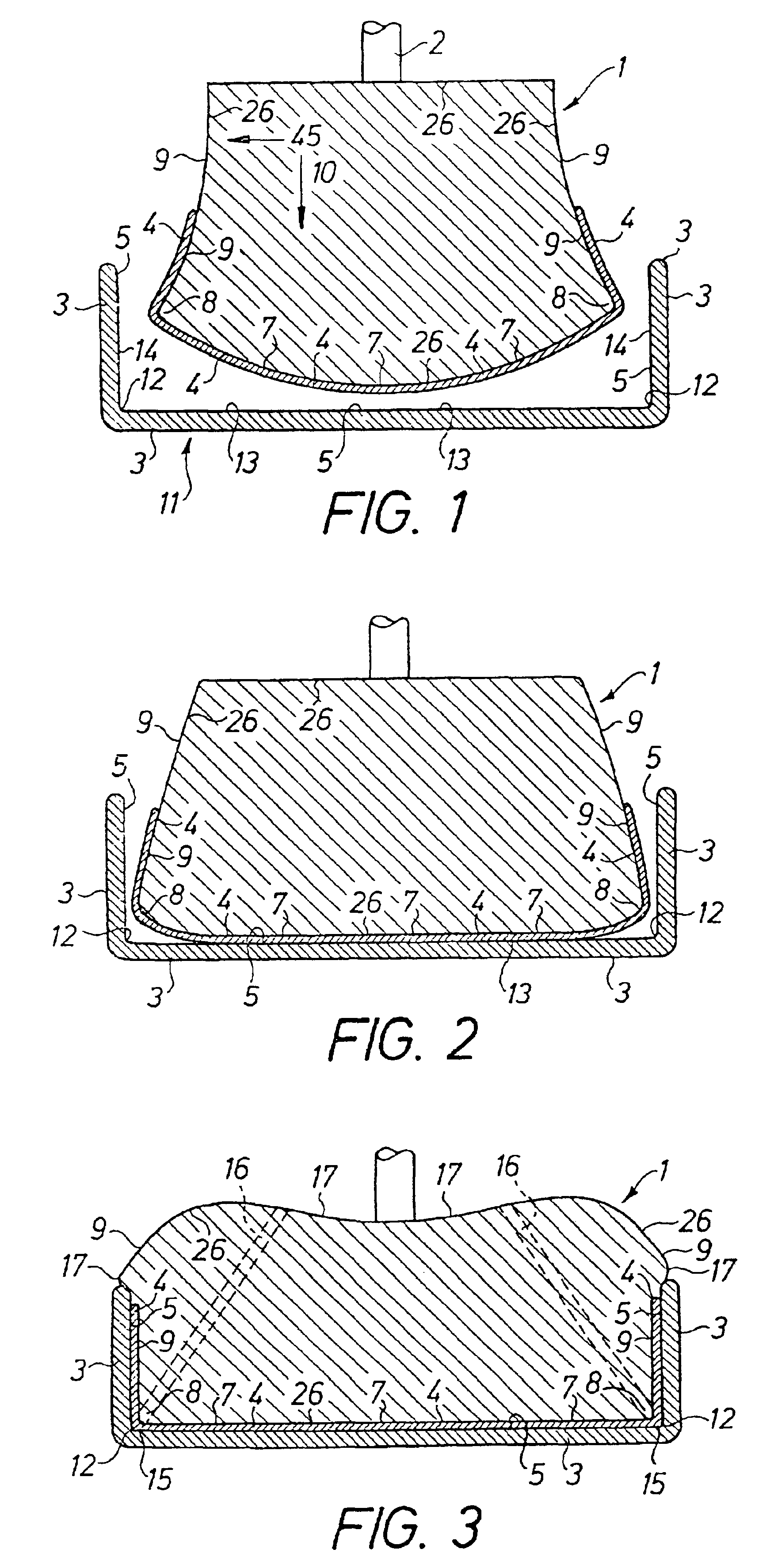 Tamp pad