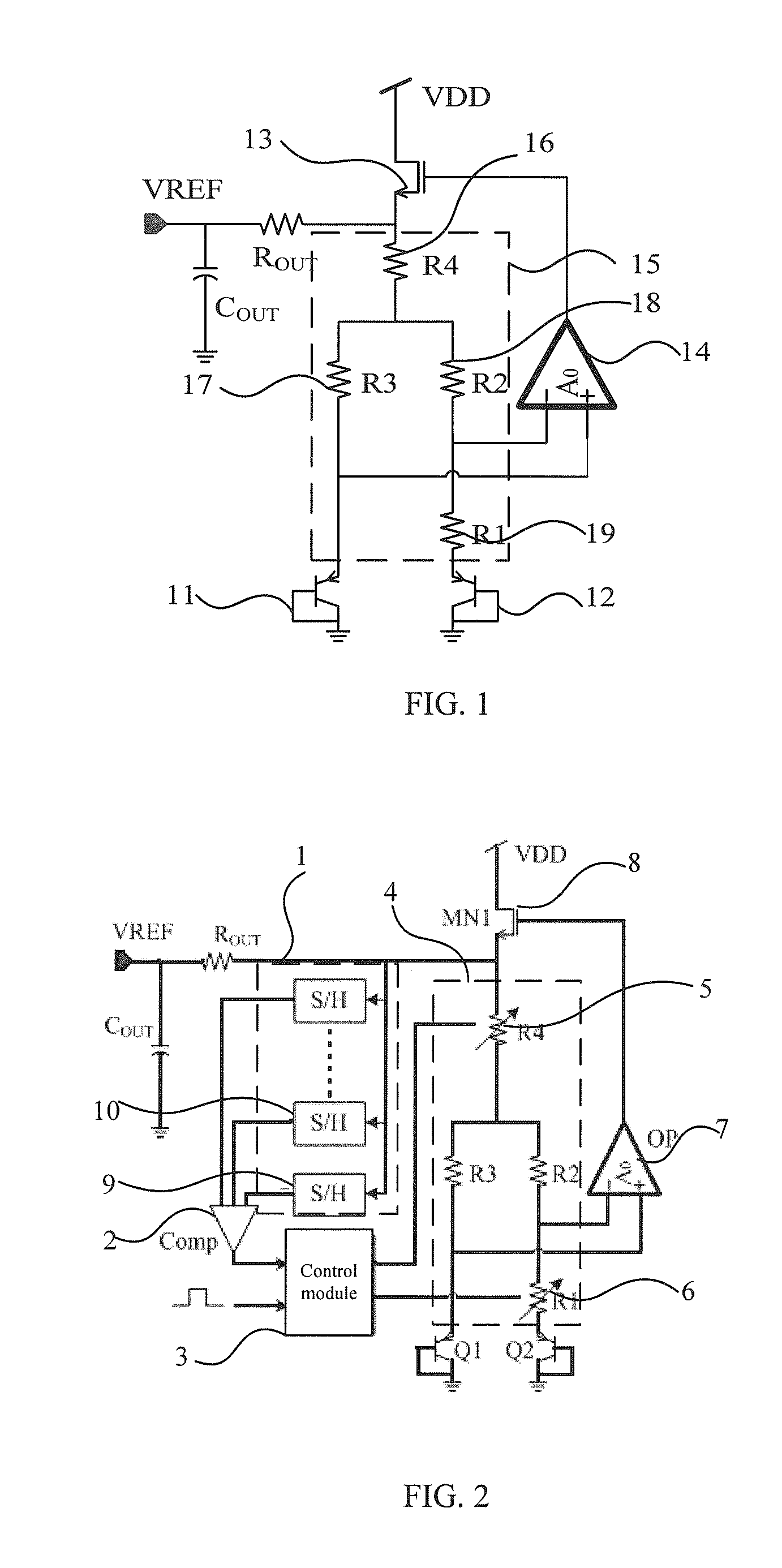 Temperature adaptive bandgap reference circuit