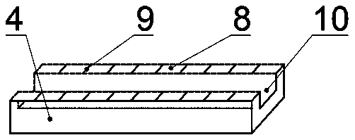 Testing device and testing method for two-dimensional similar soil model