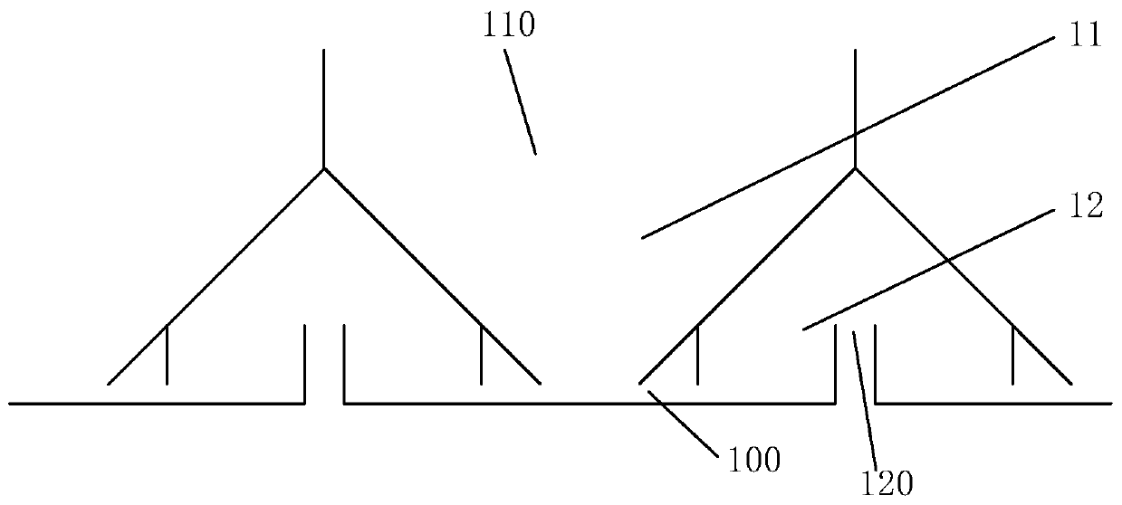 Organic matter photocatalytic degradation device and system