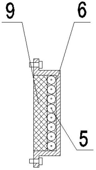 Method and device for vulcanizing inner mold and outer mold of tire through direct voltage electromagnetic heating