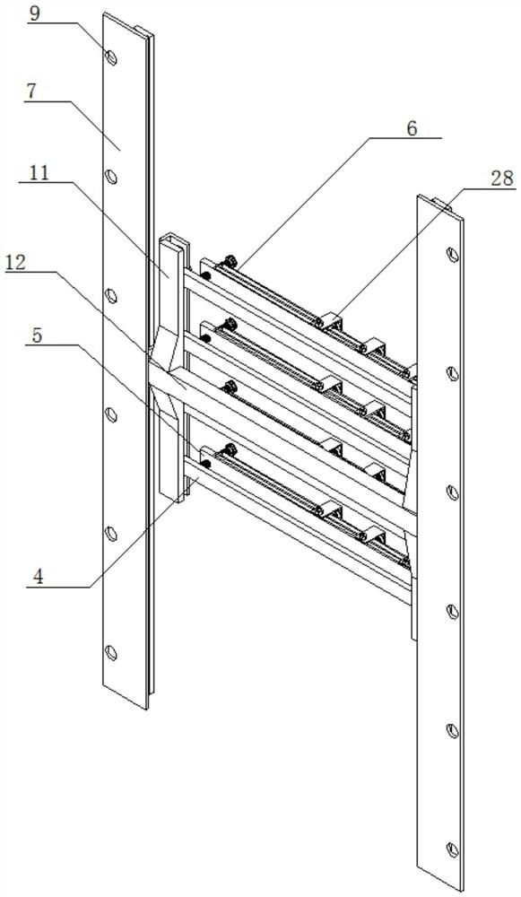 Intelligent building comprehensive wiring device