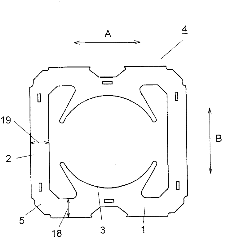 Rotating motor, electric pressure fan and device