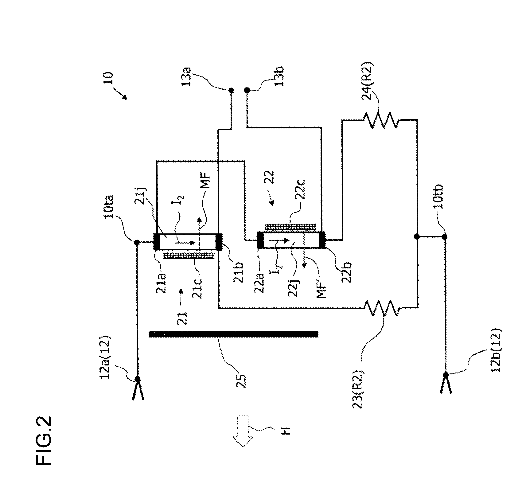 Power factor measurement device