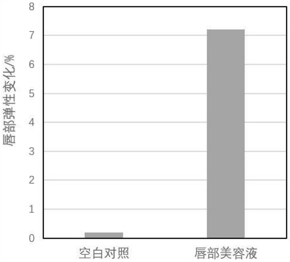 Lip beautifying liquid containing rice bran essence and preparation method of lip beautifying liquid