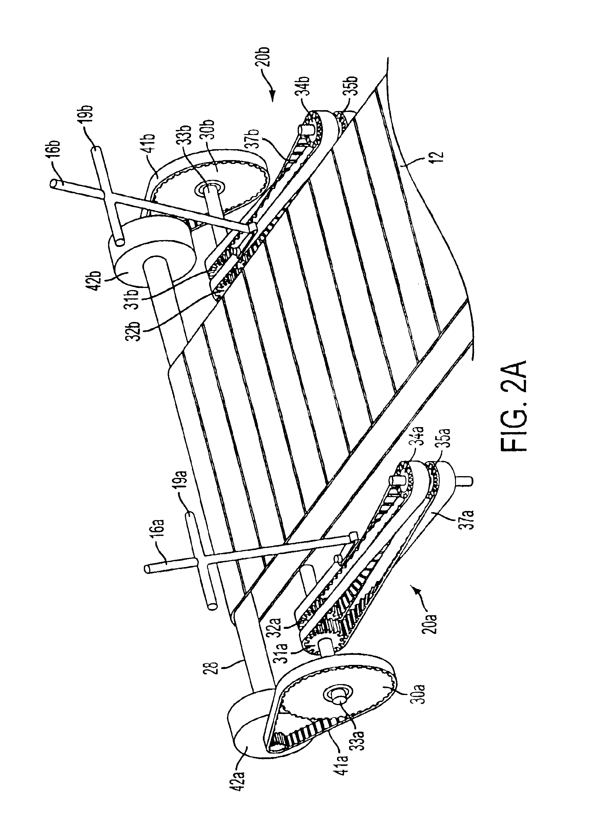 Dual motion arm powered treadmill