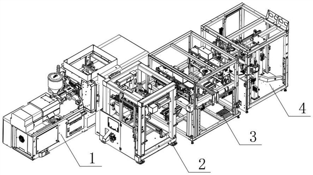 Intelligent production line system for pipette heads