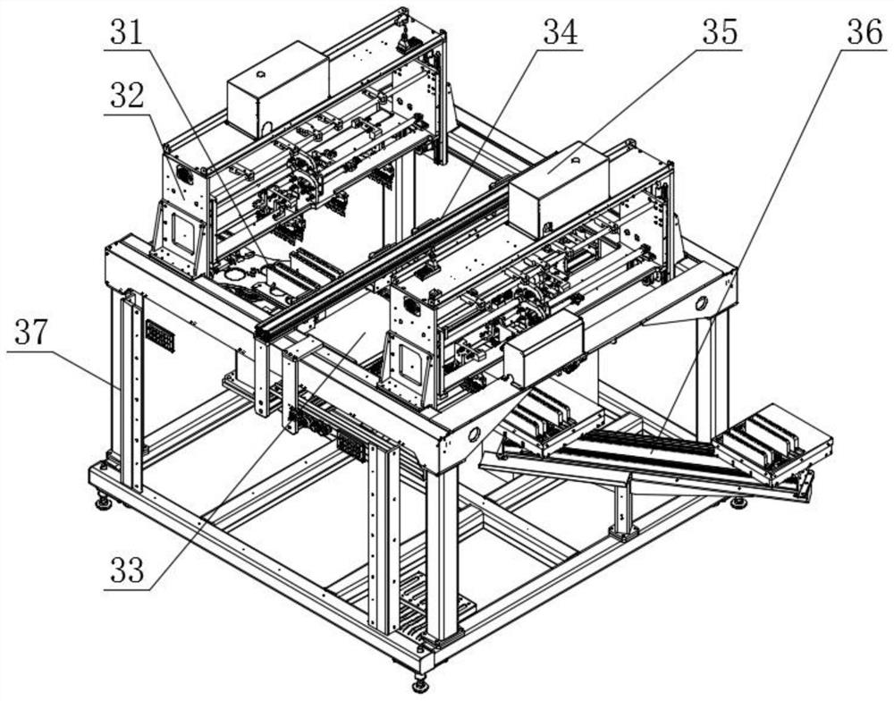 Intelligent production line system for pipette heads