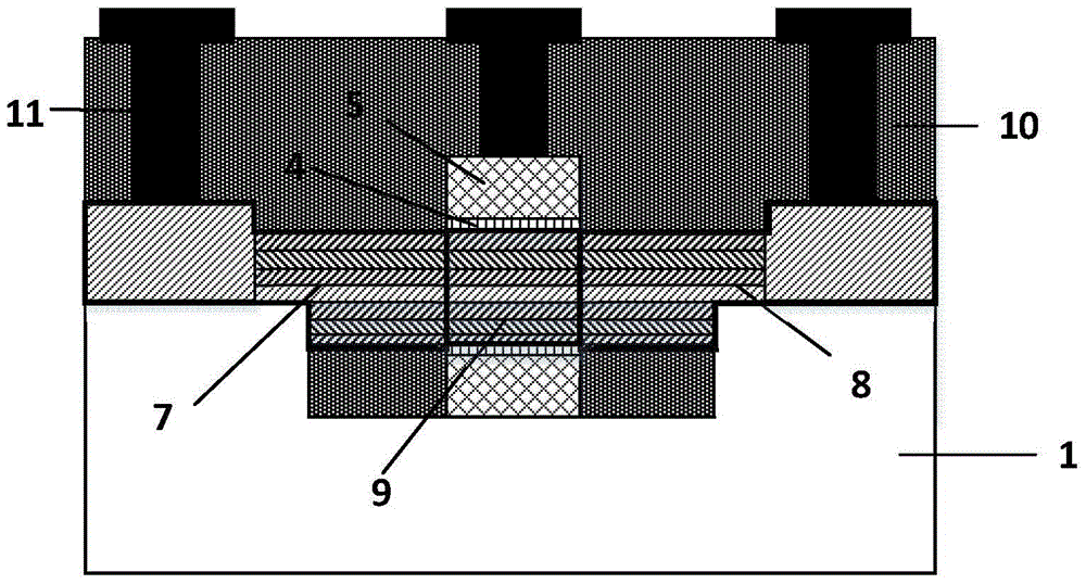 Ultra steep average subthreshold swing nano wire tunneling field effect transistor and method for preparing same