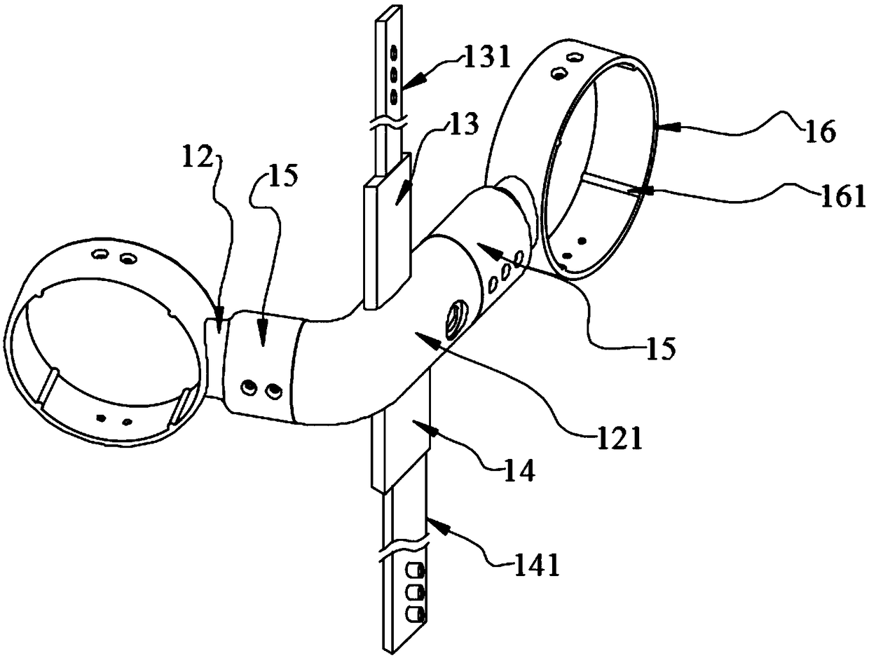 Conveniently adjusted magnetic resonance therapeutic device