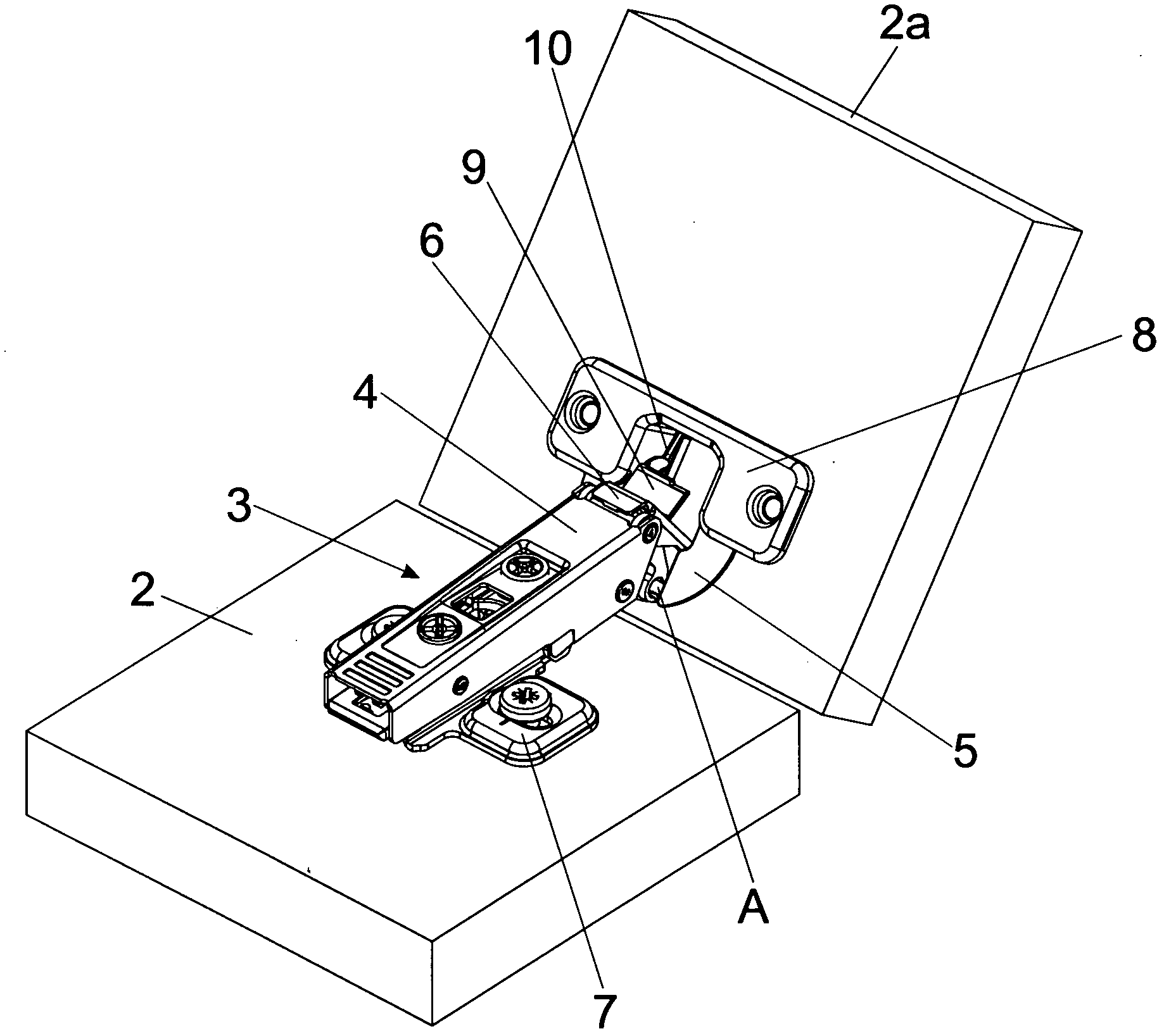 Furniture hinge