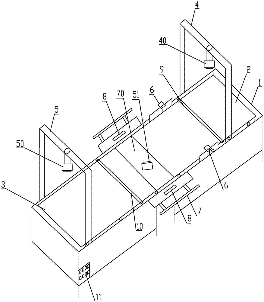 Plate defect detection device and detection method thereof