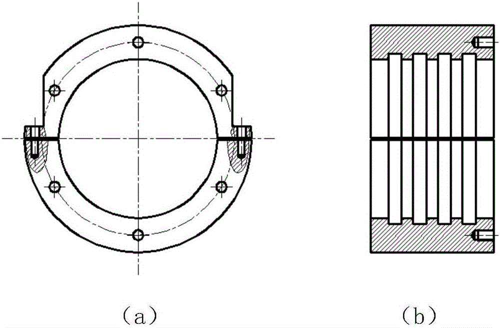 Driving device for internal inspection of magnetic flux leakage of industrial pipeline and using method of driving device