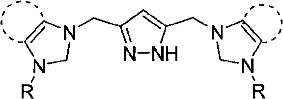 Dinuclear nickel cross-coupling reaction catalyst supported by nitrogen heterocycle carbine ligand and preparation method thereof