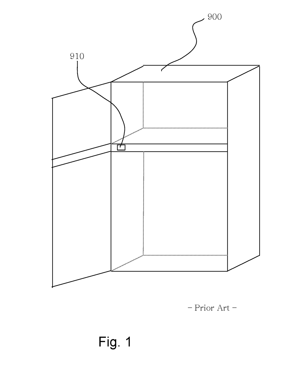 Chamber switch for refrigerator