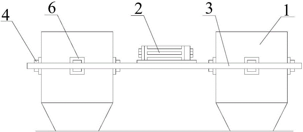 Vibrating feeding device of tablet press