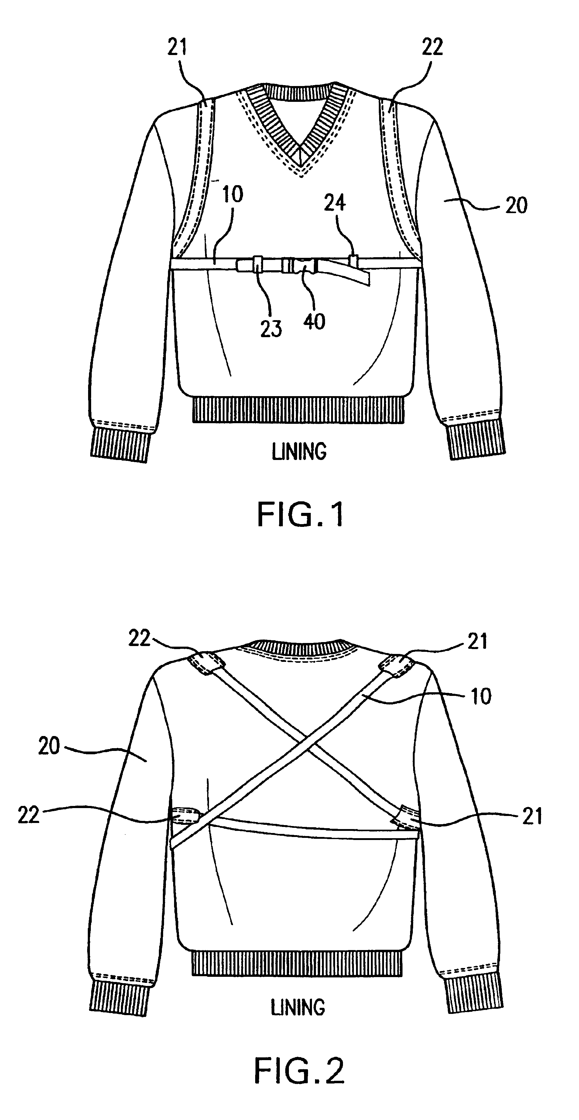 Golf posture brace and garment