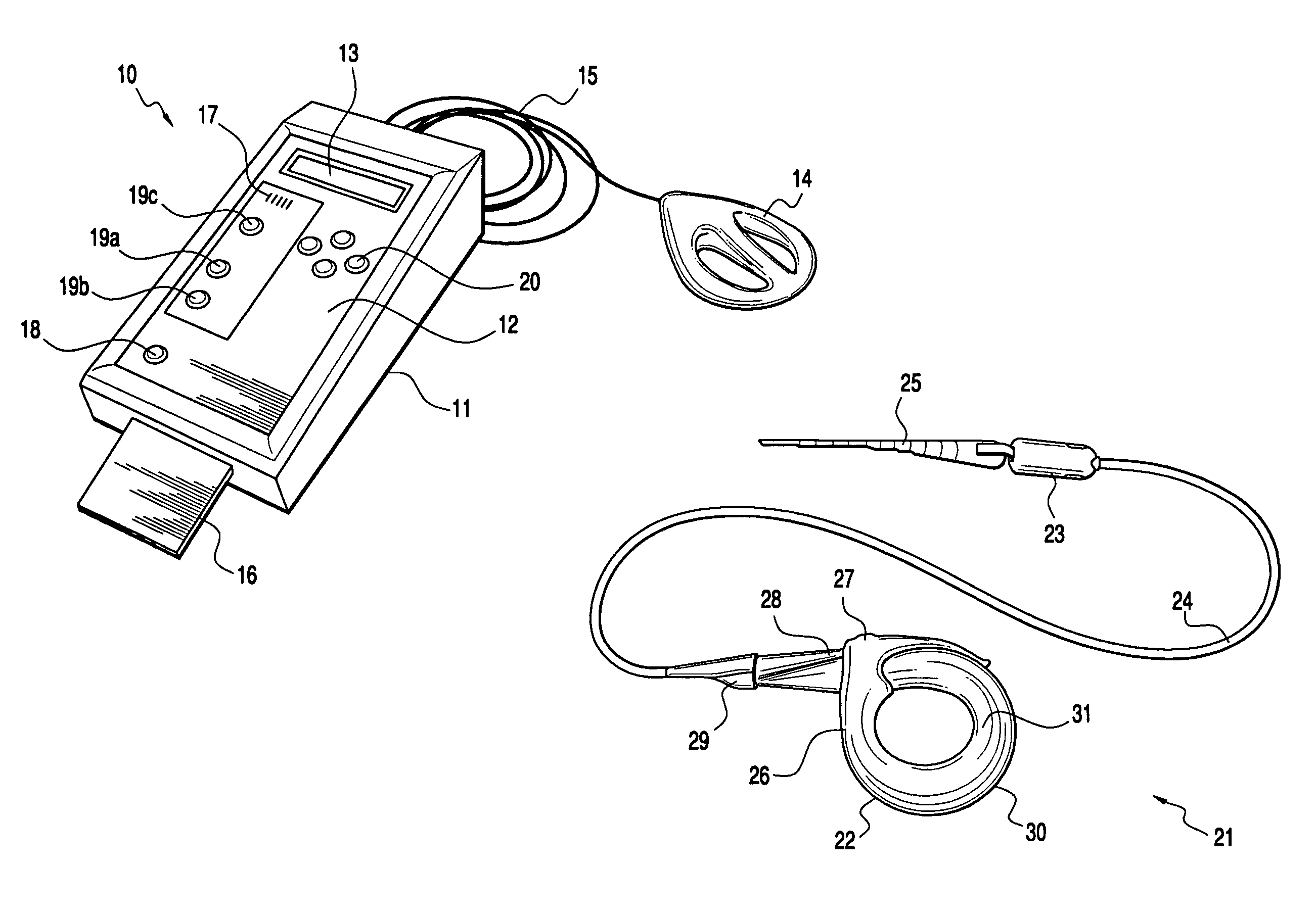 Telemetrically controlled band for regulating functioning of a body organ or duct, and methods of making, implantation and use