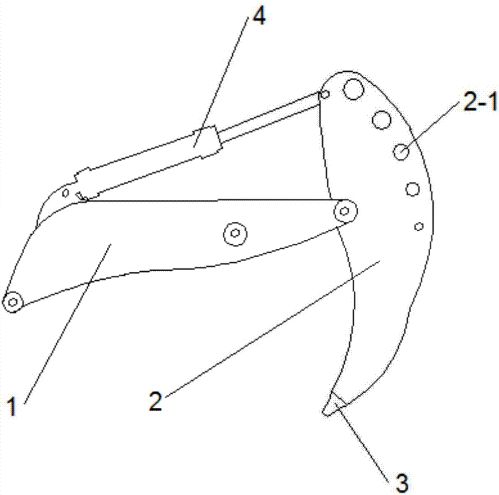 Novel integrated small arm rock breaking tool