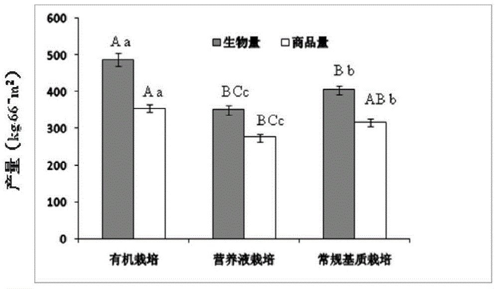 Organic and ecological soilless culture method for spinaches