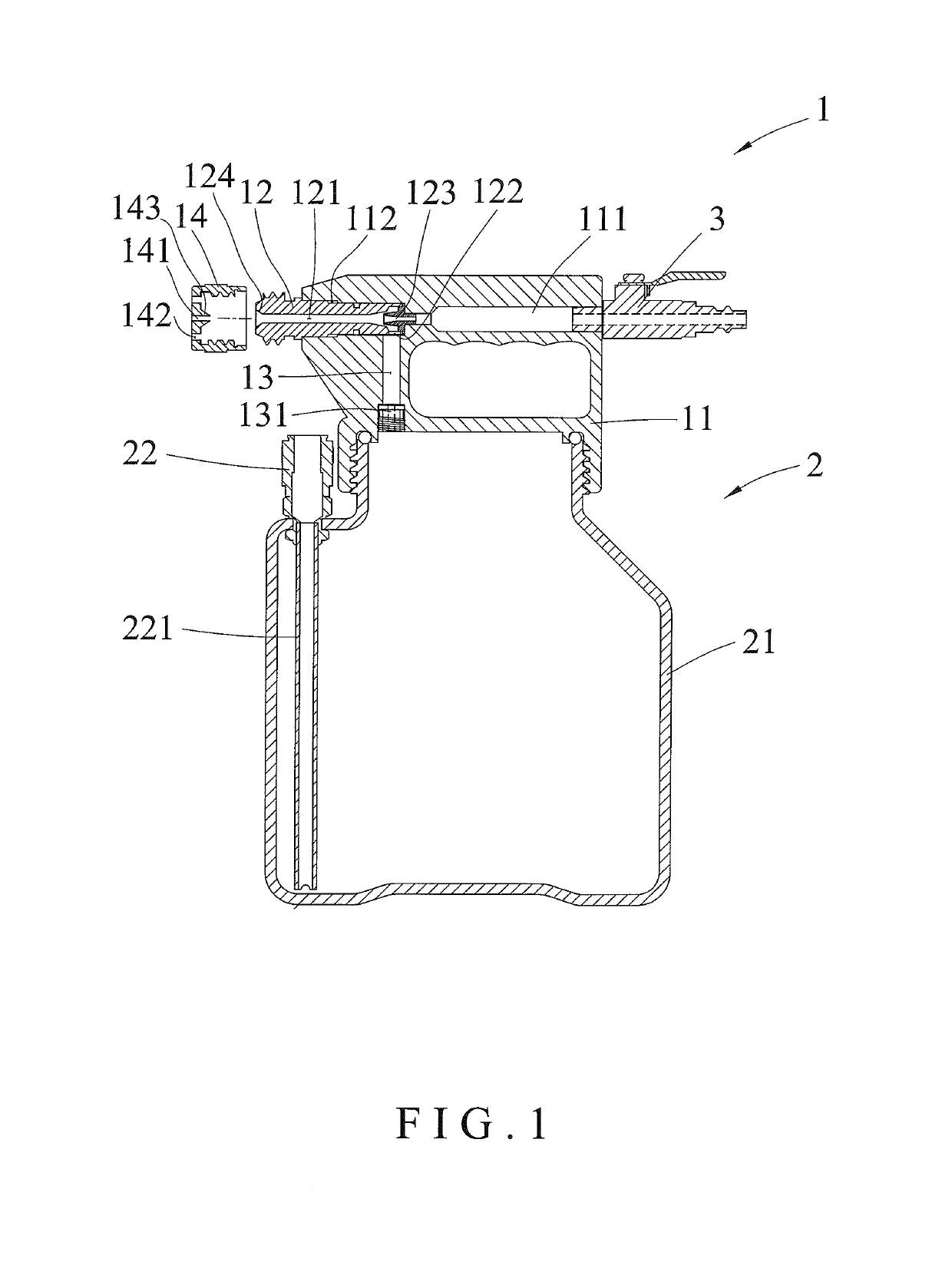 Pumping device for sucking or draining fluid