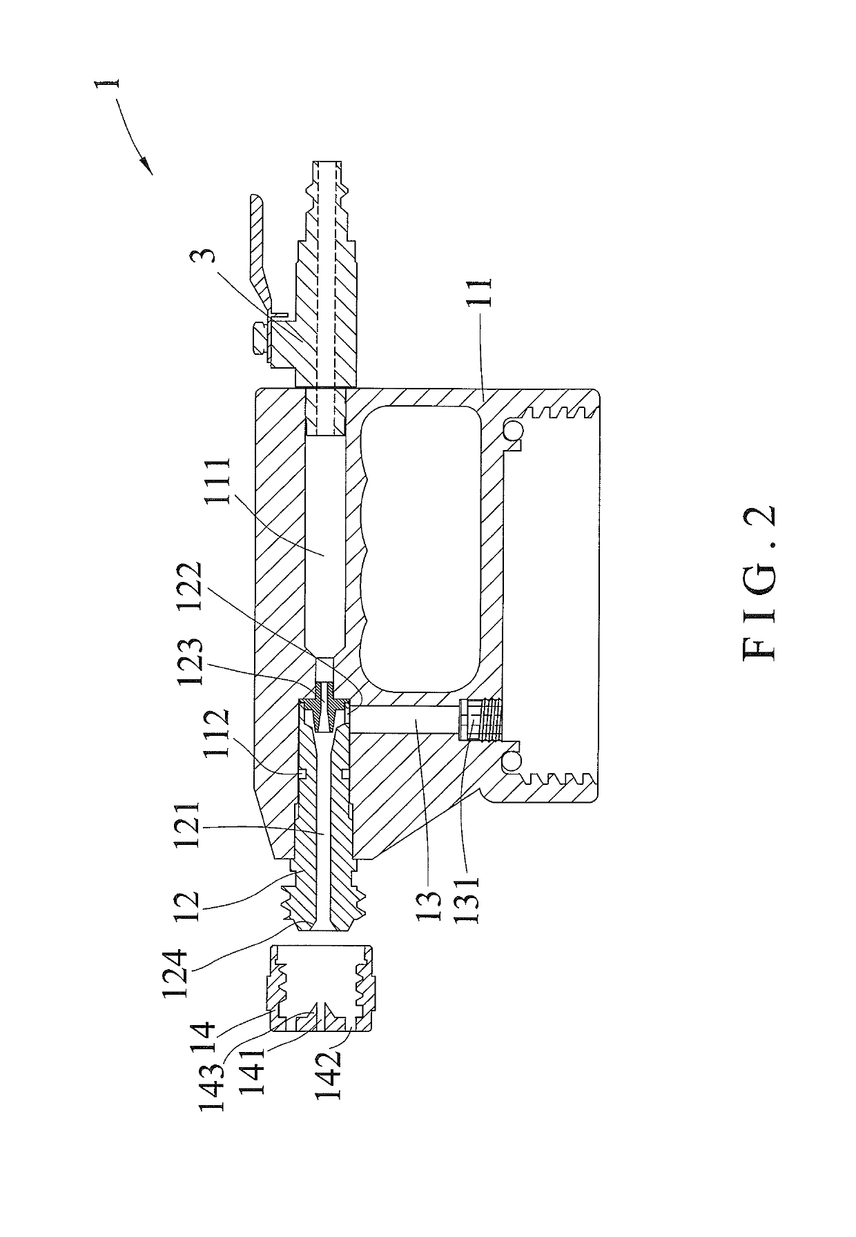 Pumping device for sucking or draining fluid