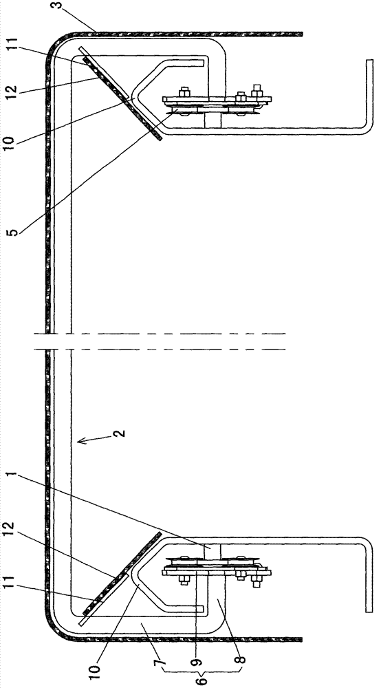 Environment-friendly top cover system for folding tarpaulin of dump truck