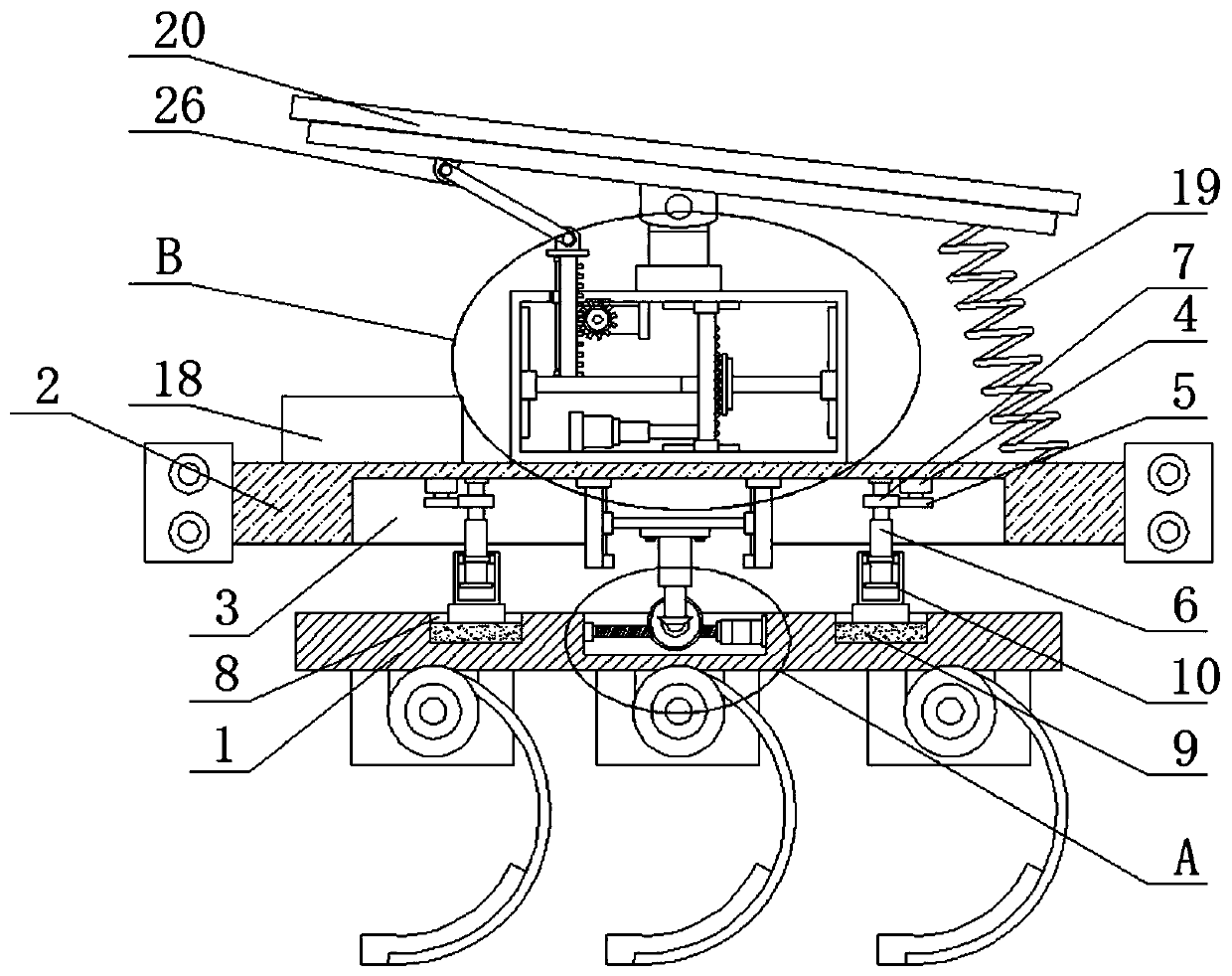 Hexapod bionic robot and method thereof