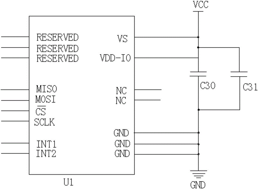 An electronic school badge with step counting function based on RFID technology and its control method