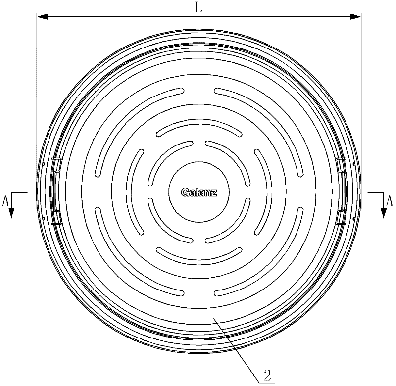 Electromagnetic oven without microlite board