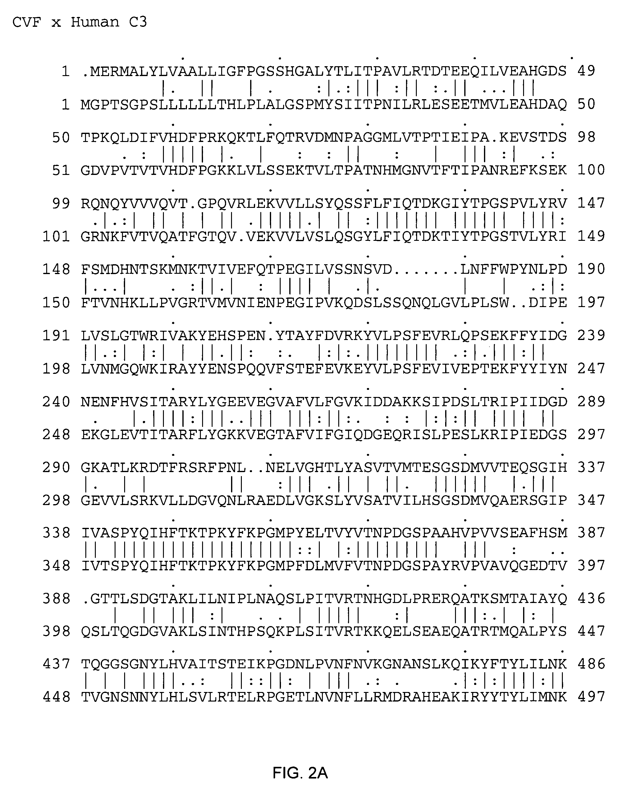 Human complement c3 derivatives with cobra venom factor-like function