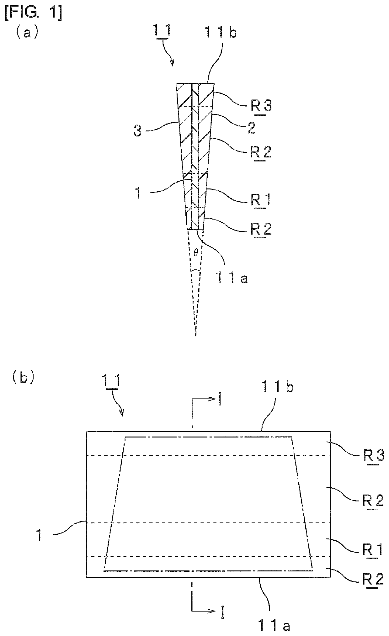 Laminated glass intermediate film, rolled body, and laminated glass