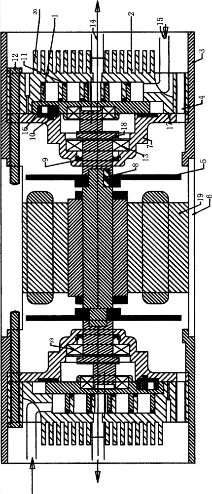 Multifunctional oil-free scroll compressor