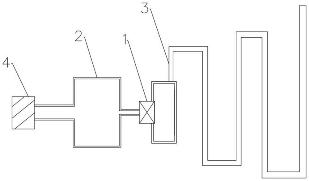 Passive radio frequency sensing tag and step counting method