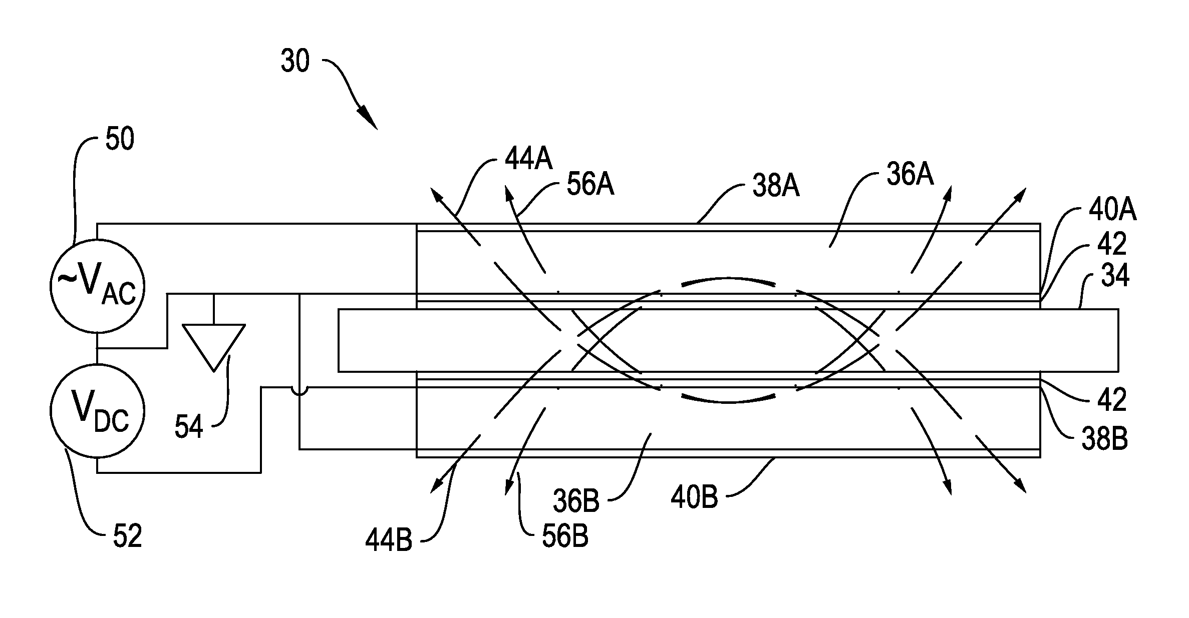 Variable resonance acoustic transducer