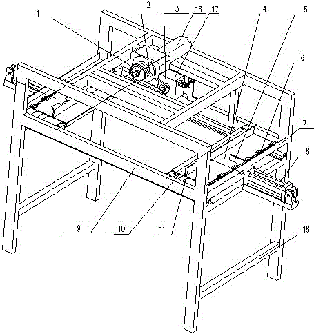 Stacked sheet plate containing mechanism of multifunctional plate receiving machine