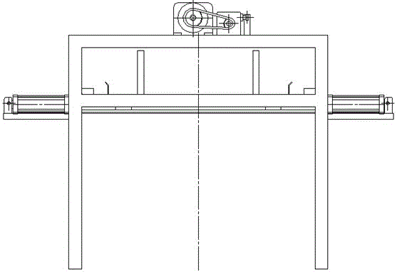 Stacked sheet plate containing mechanism of multifunctional plate receiving machine