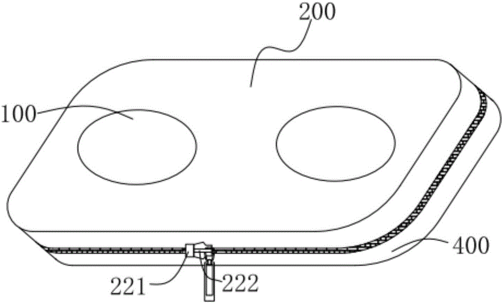 Portable mobile terminal head display device