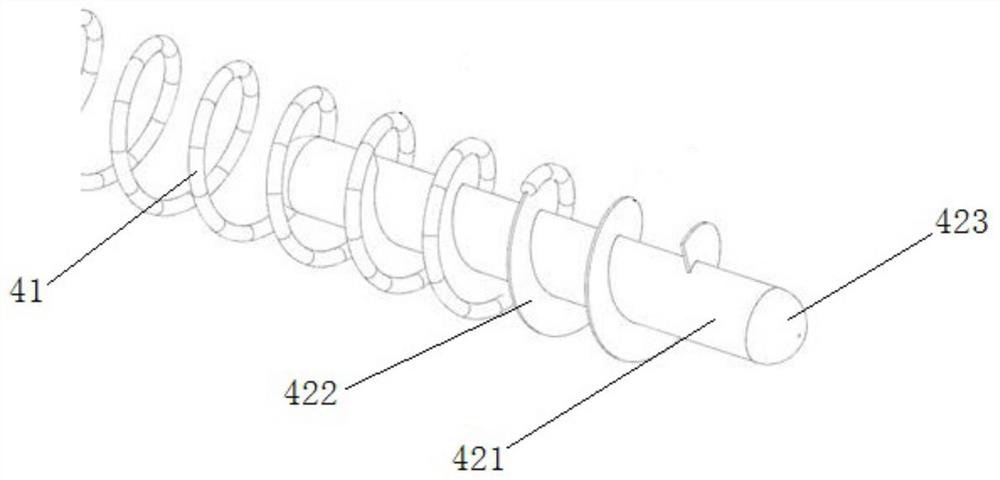 Dirty oil pipe with internal anti-deposition decontamination structure