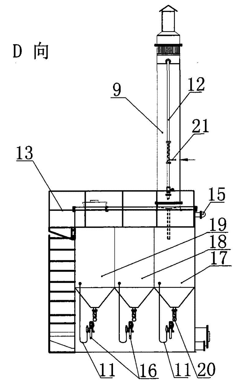 Device and method for integrally processing garbage percolate