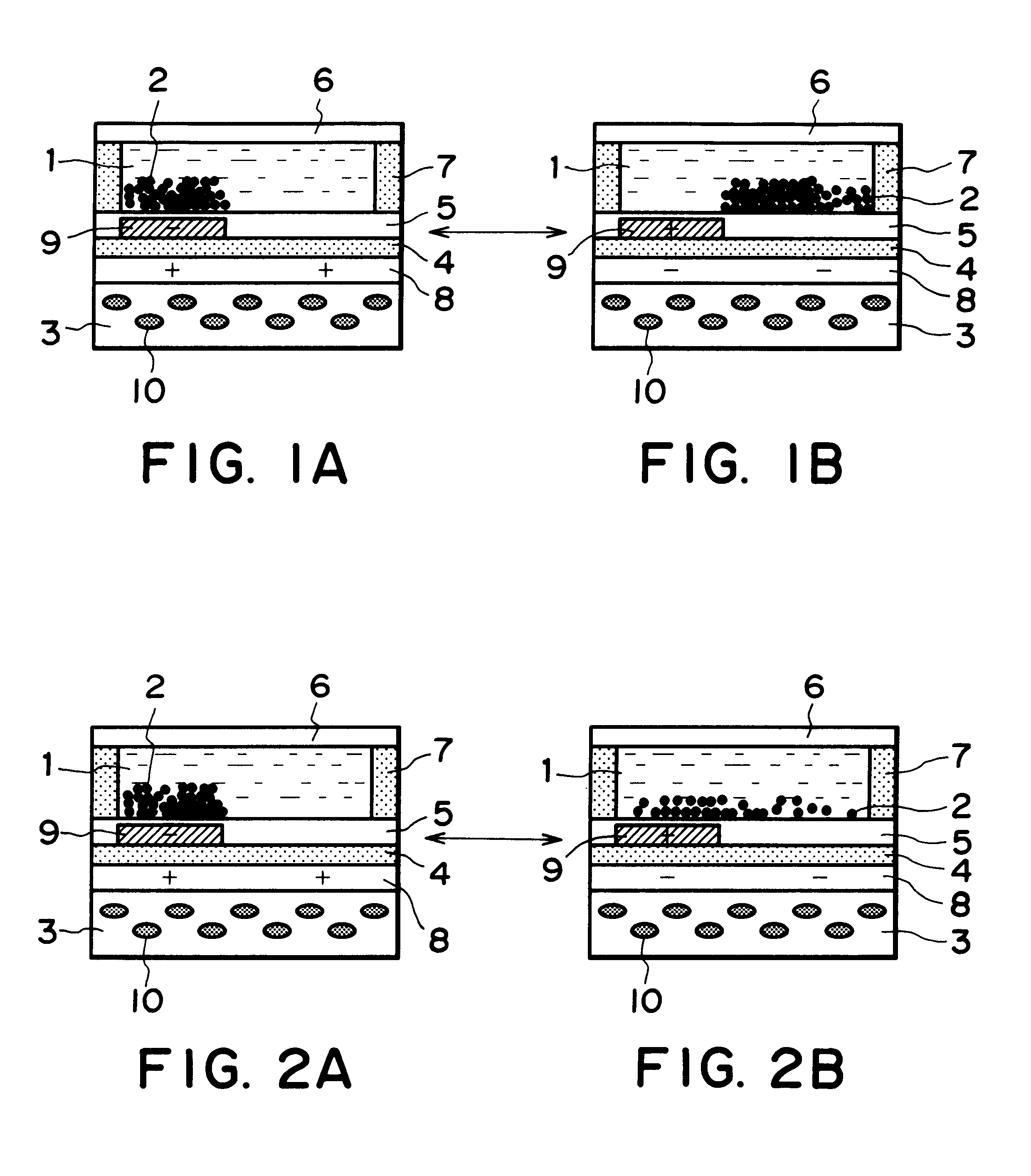 Electrophotographic display device and driving method therefor