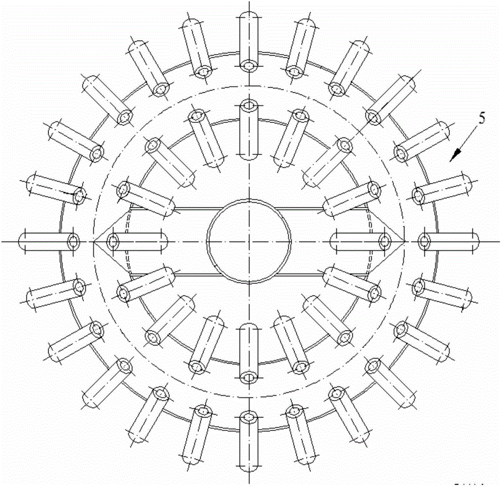 Method for producing baking soda large in particle size