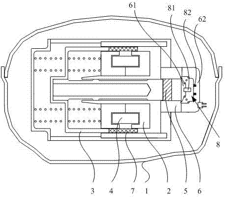 Linear compressor and position detection method