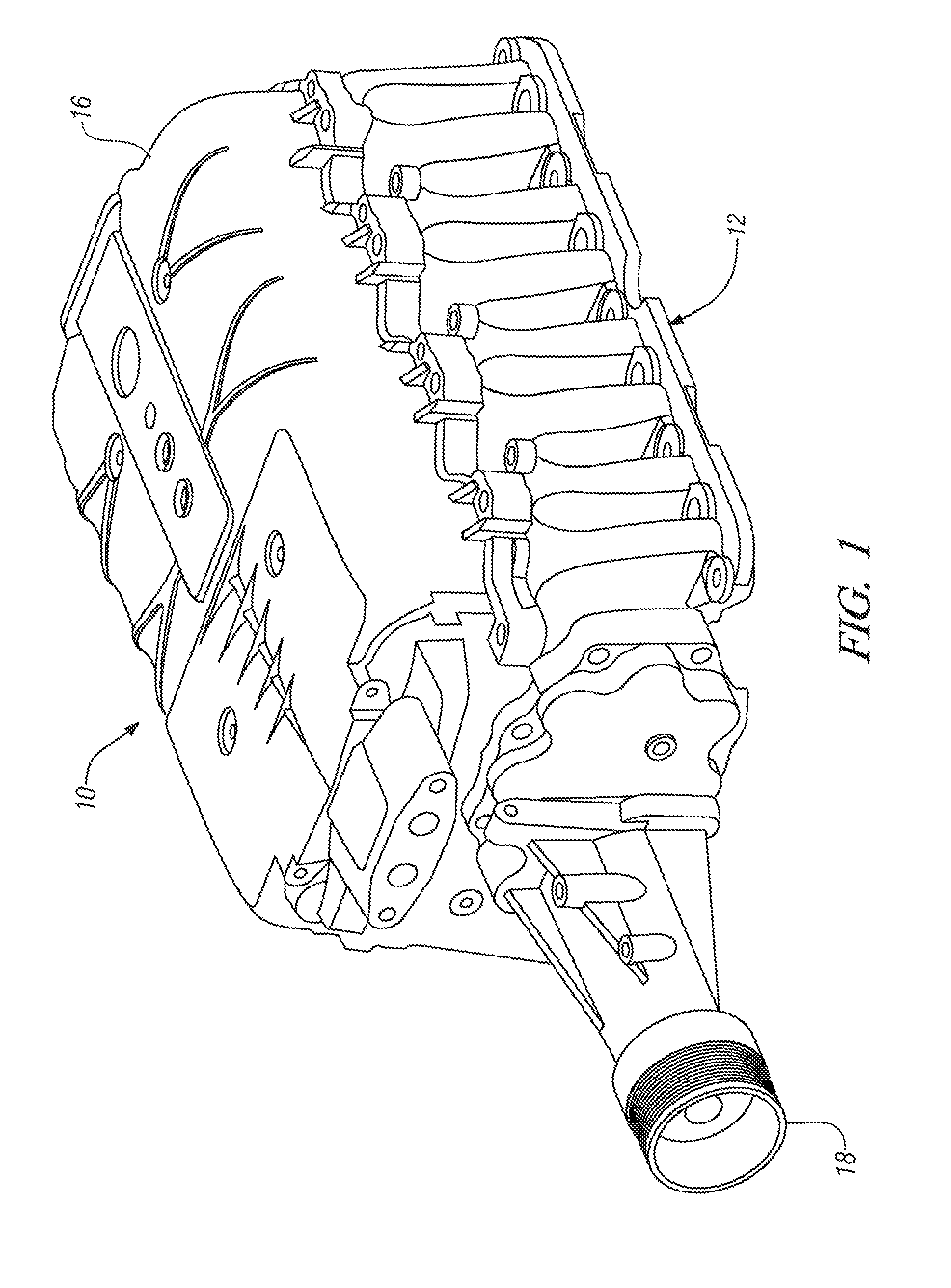 Supercharger with housing internal noise attenuation