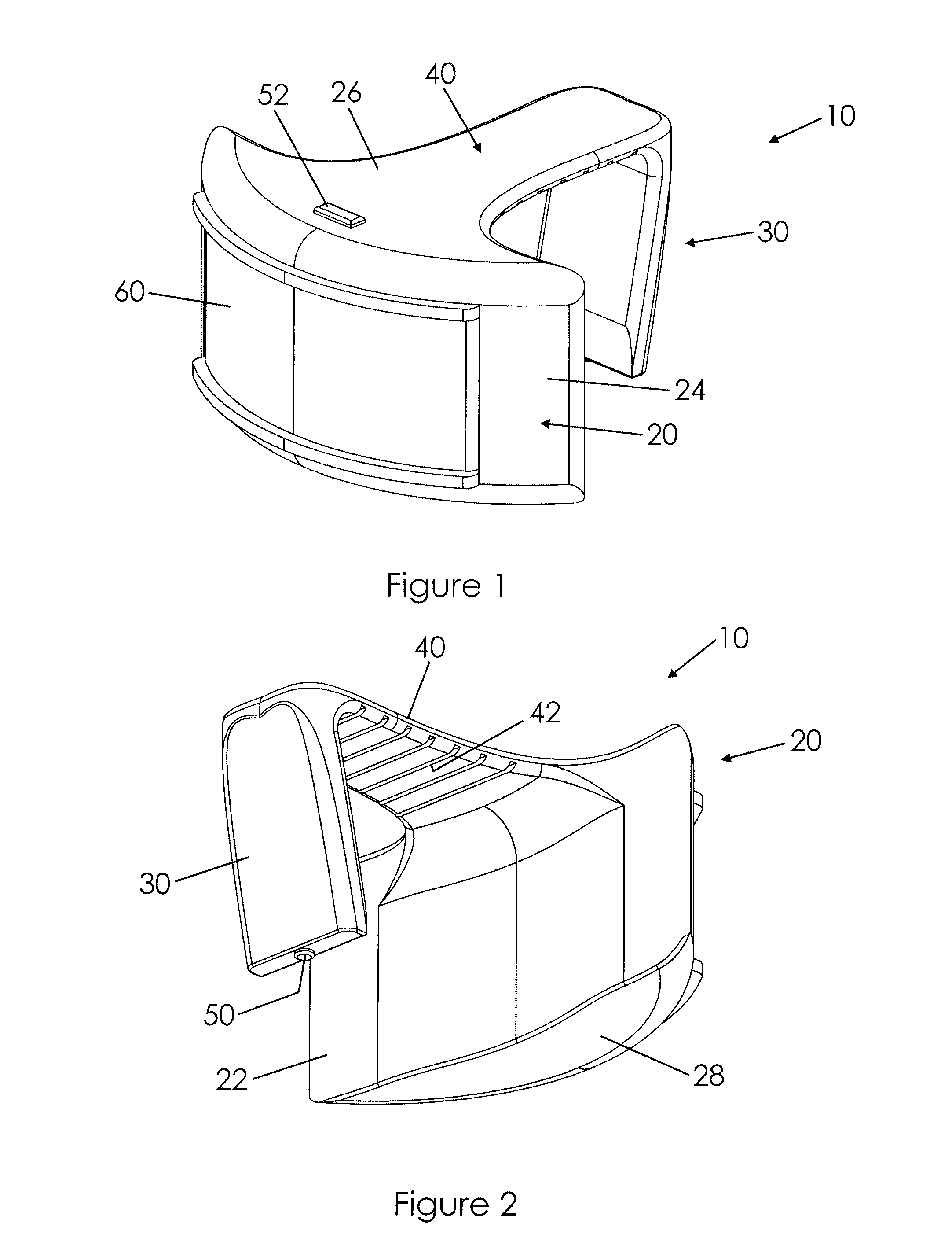 Motion activated toilet bowl lighting device