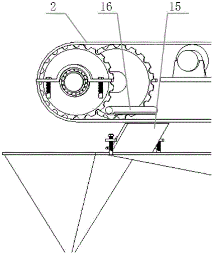 Large-scale piggery excrement separating and collecting device and application method thereof